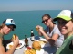 Burger, bière et bord de mer, comme on est bien!