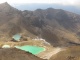Emerald Lakes et la vapeur qui sort du sol, c'est chaud!