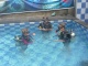 Premier cours en piscine avec Tabia. On apprend à respire…
