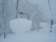 Un bon exemple de l'accumulation de neige à laquelle nous…
