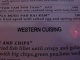 Essayer la western cuising...