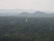 La jungle environnante vue d'en haut